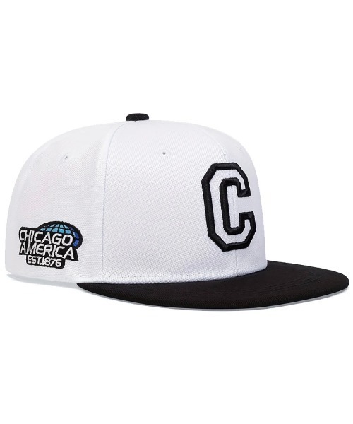 UP START（アップスタート）の「ベースボールキャップ 平ツバ 帽子 ストリート(BDS)（キャップ・レディース・ホワイト/ブラック/ネイビー・FREE）」の14枚目の写真