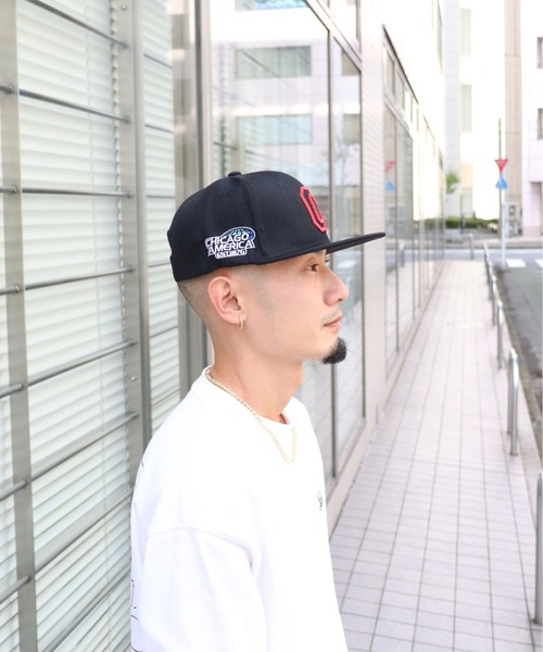 UP START（アップスタート）の「ベースボールキャップ 平ツバ 帽子 ストリート(BDS)（キャップ・レディース・ホワイト/ブラック/ネイビー・FREE）」の16枚目の写真