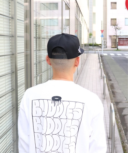 UP START（アップスタート）の「ベースボールキャップ 平ツバ 帽子 ストリート(BDS)（キャップ・レディース・ホワイト/ブラック/ネイビー・FREE）」の17枚目の写真