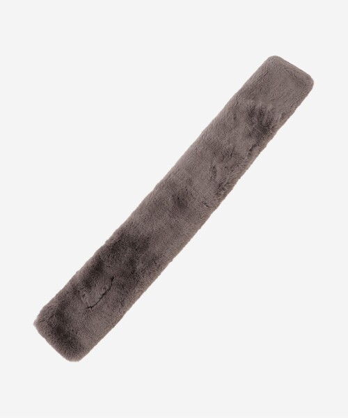 MACKINTOSH LONDON（マッキントッシュ ロンドン）の「ファーマフラー（マフラー・レディース・ベージュ/グレー系その他・FREE）」の9枚目の写真