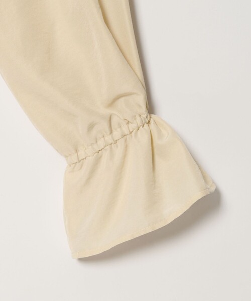 EMMEL REFINES（エメルリファインズ）の「＜EMMEL REFINES＞EM フィブリルサテン ネックタック フリル ブラウス（シャツ/ブラウス・レディース・クリーム・FREE）」の13枚目の写真