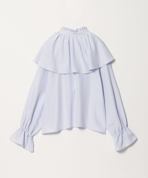 EMMEL REFINES（エメルリファインズ）の「＜EMMEL REFINES＞EM フィブリルサテン ネックタック フリル ブラウス（シャツ/ブラウス・レディース・クリーム・FREE）」の20枚目の写真