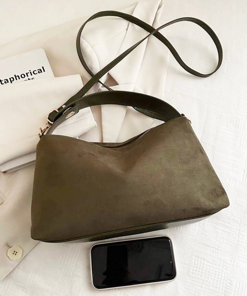 NOLITA LABORATORY(ノリータラボラトリー)の「【 NOLITA / ノリータ 】 2WAY ハンドル付き ショルダーバッグ(ショルダーバッグ・レディース・オリーブ/ブラック・FREE)」の9枚目の写真