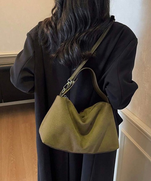 NOLITA LABORATORY(ノリータラボラトリー)の「【 NOLITA / ノリータ 】 2WAY ハンドル付き ショルダーバッグ(ショルダーバッグ・レディース・オリーブ/ブラック・FREE)」の13枚目の写真