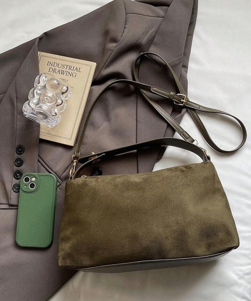 NOLITA LABORATORY(ノリータラボラトリー)の「【 NOLITA / ノリータ 】 2WAY ハンドル付き ショルダーバッグ(ショルダーバッグ・レディース・オリーブ/ブラック・FREE)」の15枚目の写真
