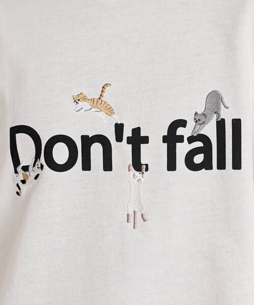 rps（アールピーエス）の「Ｄｏｎ’ｔ ｆａｌｌキャット裏毛プルオーバー（スウェット・レディース・アイボリー/杢グレー/チャコールグレー・フリー）」の14枚目の写真