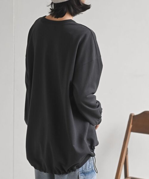 rps（アールピーエス）の「Ｄｏｎ’ｔ ｆａｌｌキャット裏毛プルオーバー（スウェット・レディース・アイボリー/杢グレー/チャコールグレー・フリー）」の21枚目の写真