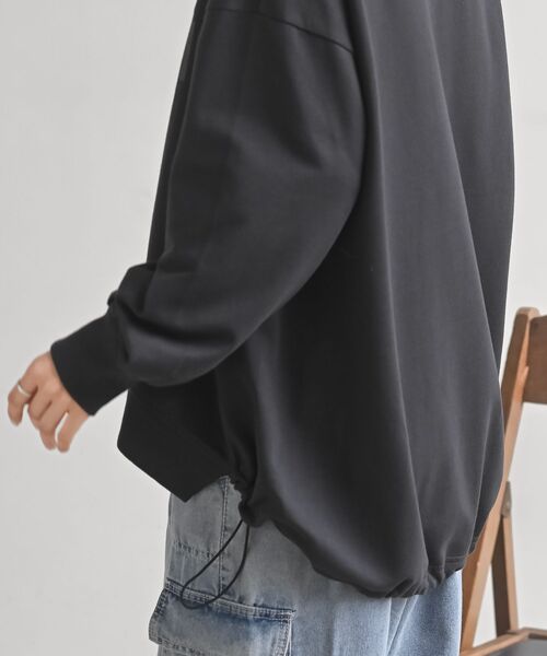 rps（アールピーエス）の「Ｄｏｎ’ｔ ｆａｌｌキャット裏毛プルオーバー（スウェット・レディース・アイボリー/杢グレー/チャコールグレー・フリー）」の22枚目の写真