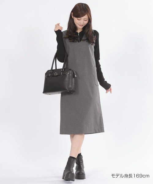 MQロゴジャンスカ ワンピース（ジャンパースカート）｜MARY QUANT