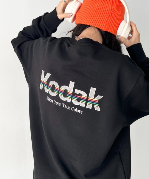 セール】【日本未発売/WEB限定】KODAK(コダック)/レインボー 刺繍 プル
