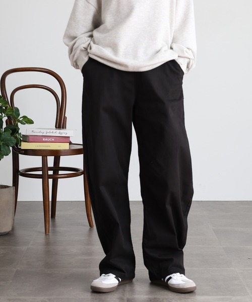 atONE(アットワン)の「ストレッチツイルカーブパンツ(その他パンツ・レディース・ベージュ/カーキ/ブラック・3L/M/L/4L/LL)」の6枚目の写真