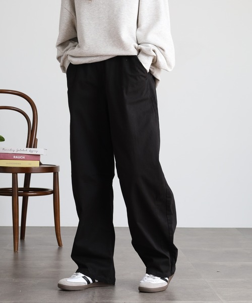 atONE(アットワン)の「ストレッチツイルカーブパンツ(その他パンツ・レディース・ベージュ/カーキ/ブラック・3L/M/L/4L/LL)」の5枚目の写真