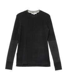 UN3D. | SHEER DOCKING COLOR BLOCK KT / シアードッキングカラーブロックニット(ニット/セーター)