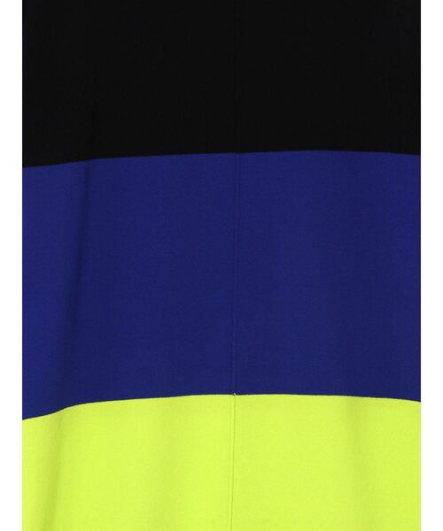 UN3D.(アンスリード)の「SHEER DOCKING COLOR BLOCK KT / シアードッキングカラーブロックニット(ニット/セーター・レディース・ライム/オレンジ/ブラック・36/38)」の13枚目の写真