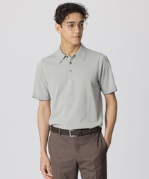 Paul Stuart（ポールスチュアート）の「ドレスニットポロシャツ　TEXBRID（R）プレーティング（ポロシャツ）」