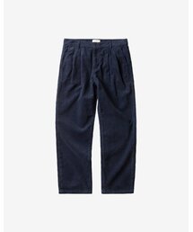 Tura Corduroy Washed Trousers (Blue)