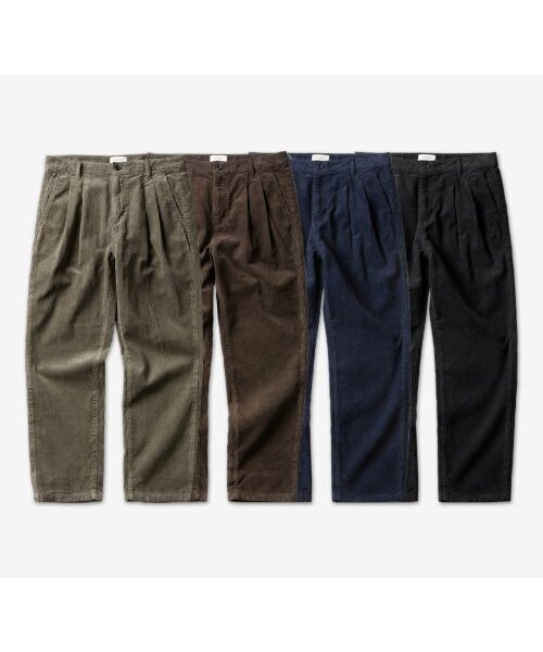 sortie(ソルティ)の「Tura Corduroy Washed Trousers (Blue)(その他パンツ・メンズ・その他・SMALL/MEDIUM/LARGE)」の2枚目の写真