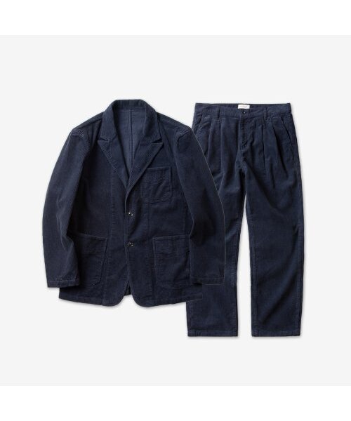 sortie(ソルティ)の「Tura Corduroy Washed Trousers (Blue)(その他パンツ・メンズ・その他・SMALL/MEDIUM/LARGE)」の3枚目の写真