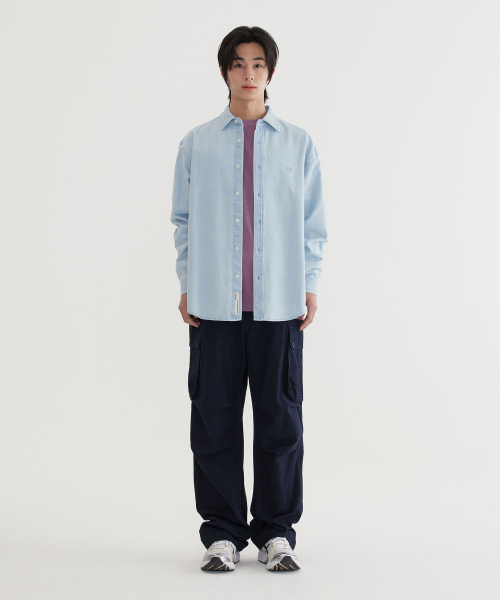 COVERNAT（カバーナット）の「セミワイドワークパラシュートパンツ ダークネイビー（その他パンツ・レディース・その他・X-SMALL/SMALL/MEDIUM/LARGE/X-LARGE/XX-LARGE）」の4枚目の写真