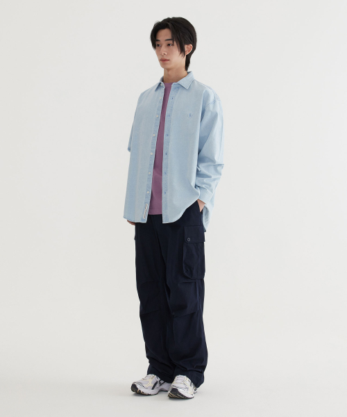 COVERNAT（カバーナット）の「セミワイドワークパラシュートパンツ ダークネイビー（その他パンツ・レディース・その他・X-SMALL/SMALL/MEDIUM/LARGE/X-LARGE/XX-LARGE）」の5枚目の写真