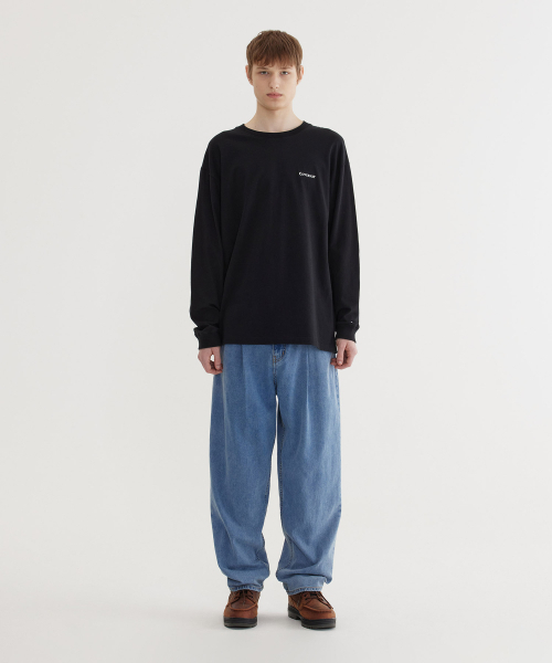 COVERNAT（カバーナット）の「セミワイドウォッシングデニムパンツブルー（デニムパンツ・レディース・その他・X-SMALL/SMALL/MEDIUM/LARGE/X-LARGE/XX-LARGE）」の4枚目の写真