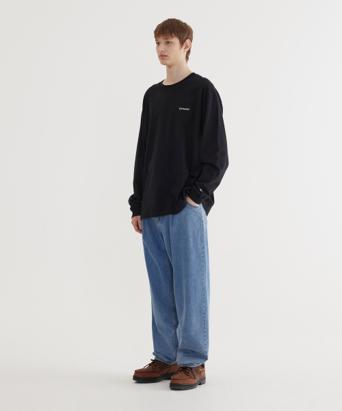 COVERNAT（カバーナット）の「セミワイドウォッシングデニムパンツブルー（デニムパンツ・レディース・その他・X-SMALL/SMALL/MEDIUM/LARGE/X-LARGE/XX-LARGE）」の5枚目の写真