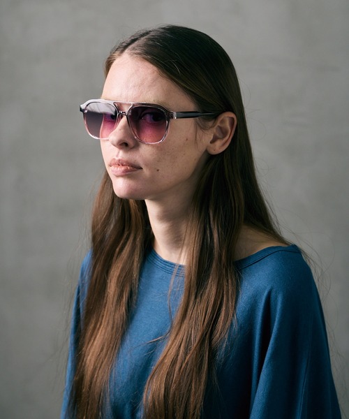 VIRGOwearworks（ヴァルゴウェアワークス）の「RETRO VISION SHADES（サングラス・メンズ・ブラウン/パープル/ブラック・FREE）」の3枚目の写真