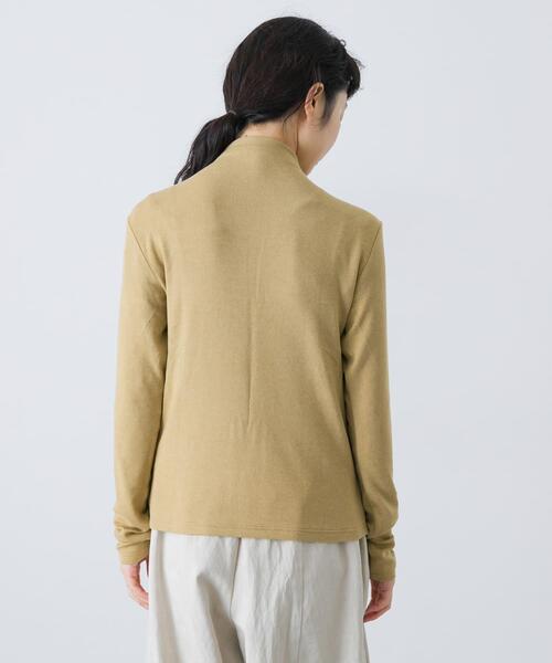 かぐれ（カグレ）の「ボトルネックソフトリブカットソー（Tシャツ/カットソー・レディース・ブラック/イエロー/ライトグレー・FREE）」の18枚目の写真