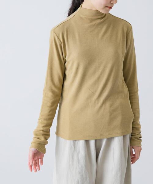 かぐれ（カグレ）の「ボトルネックソフトリブカットソー（Tシャツ/カットソー・レディース・ブラック/イエロー/ライトグレー・FREE）」の17枚目の写真