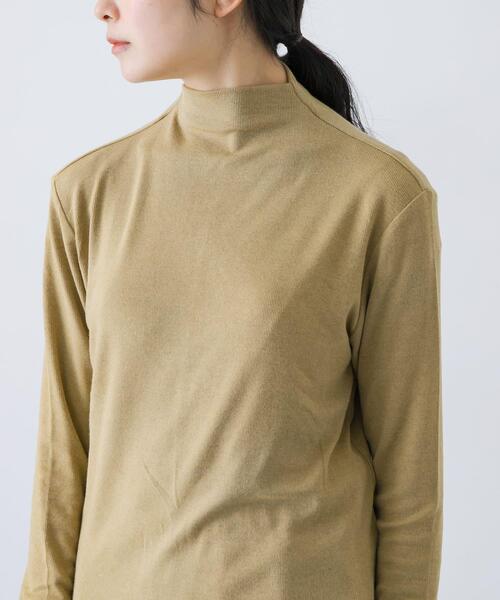 かぐれ（カグレ）の「ボトルネックソフトリブカットソー（Tシャツ/カットソー・レディース・ブラック/イエロー/ライトグレー・FREE）」の16枚目の写真