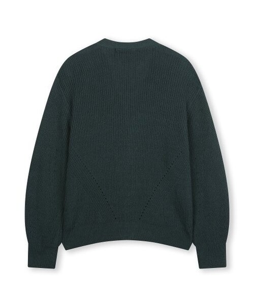 BESLOW(ビースロー)の「LOW GAUGE BULKY SHORT CARDIGAN GREEN(カーディガン/ボレロ・メンズ・その他・LARGE/MEDIUM)」の7枚目の写真