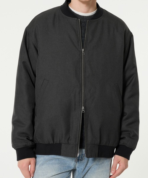 coca（coca）（コカ）の「きれいめMA-1（MA-1・メンズ・ブラック・L/M/XL）」の8枚目の写真