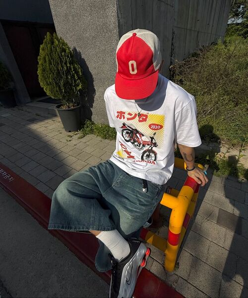 PHYPS MOTORCYCLE（フィップスモーターサイクル）の「Anime CT 125 Short Sleeve Black（Tシャツ/カットソー・レディース・その他・SMALL/MEDIUM/LARGE/X-LARGE）」の2枚目の写真