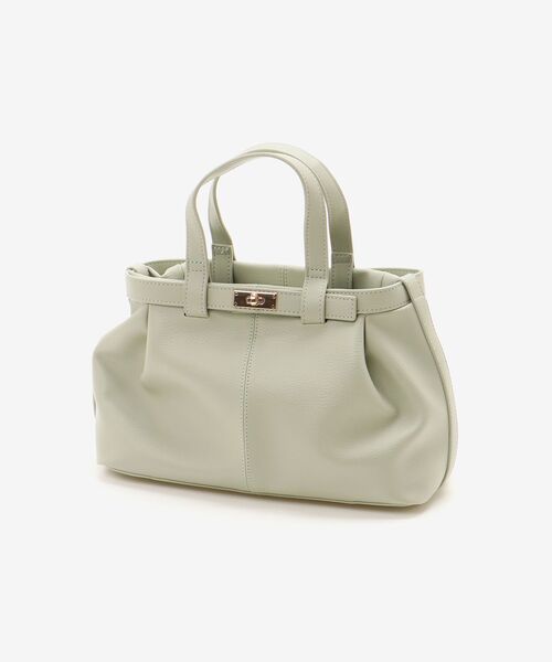 le.coeur blanc（ルクールブラン）の「ベルトデザイントートバッグ（トートバッグ・レディース・ミント/ブラック・FREE）」の14枚目の写真