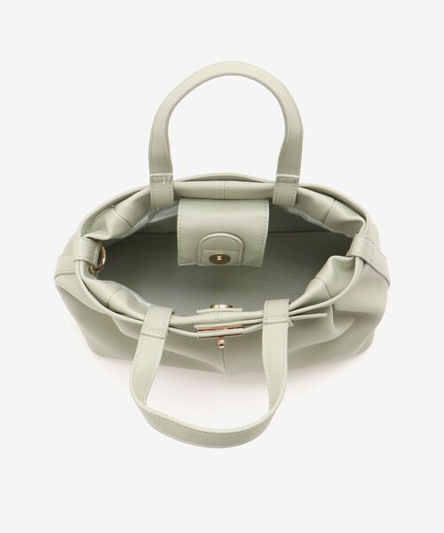 le.coeur blanc（ルクールブラン）の「ベルトデザイントートバッグ（トートバッグ・レディース・ミント/ブラック・FREE）」の18枚目の写真