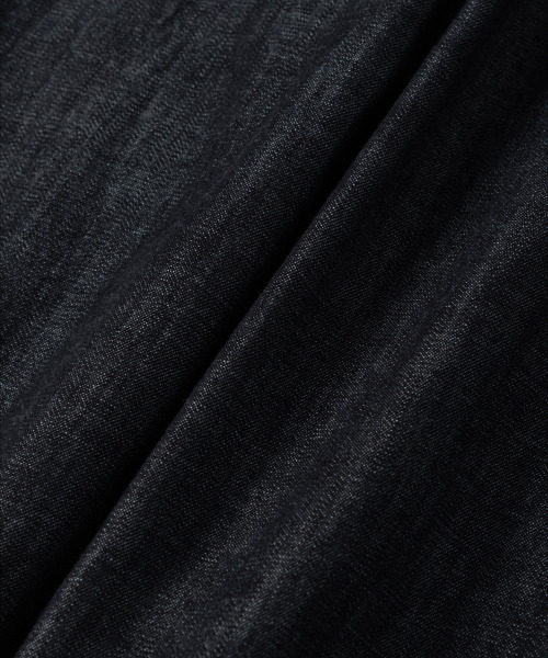 NONBLANK(ノンブランク)の「ウォッシングスラブデニムシャツ_BLACK(シャツ/ブラウス・メンズ・ブラック・MEDIUM/LARGE/X-LARGE)」の10枚目の写真