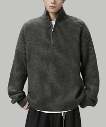 TOBEE（トゥビー）の「【TOBEE】オーバーサイズ ハーフジップ ニットセーター（ニット/セーター）」