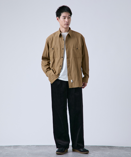 B.C STOCK（ベーセーストック）の「《追加》コーデュロイ スリーピングパンツ（その他パンツ・メンズ・ブラック/ホワイト/ブラウン/ボルドー/ベージュ/ネイビー/ブルー系その他・FREE）」の8枚目の写真