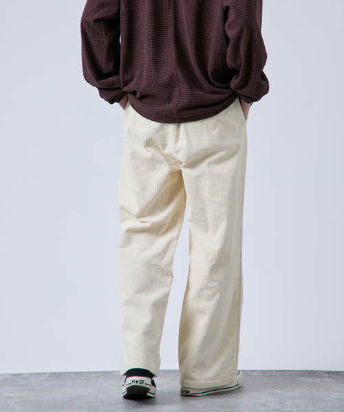 B.C STOCK（ベーセーストック）の「《追加》コーデュロイ スリーピングパンツ（その他パンツ・メンズ・ブラック/ホワイト/ブラウン/ボルドー/ベージュ/ネイビー/ブルー系その他・FREE）」の15枚目の写真