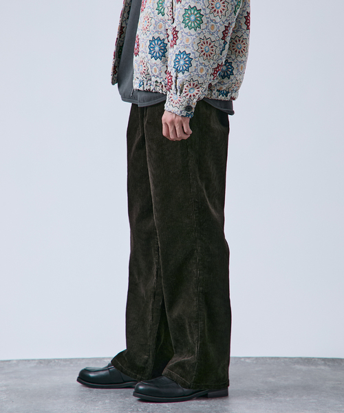 B.C STOCK（ベーセーストック）の「《追加》コーデュロイ スリーピングパンツ（その他パンツ・メンズ・ブラック/ホワイト/ブラウン/ボルドー/ベージュ/ネイビー/ブルー系その他・FREE）」の18枚目の写真