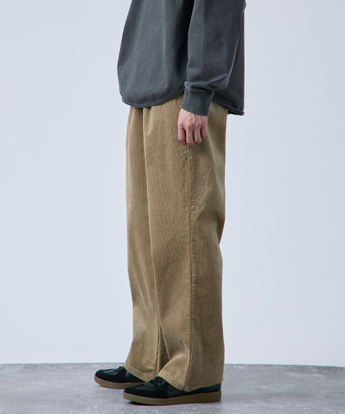 B.C STOCK（ベーセーストック）の「《追加》コーデュロイ スリーピングパンツ（その他パンツ・メンズ・ブラック/ホワイト/ブラウン/ボルドー/ベージュ/ネイビー/ブルー系その他・FREE）」の22枚目の写真