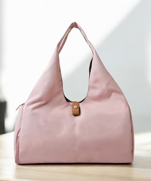 VIBGYOR(ヴィブジョー)の「LESRIRE/ジム フィットネス 旅行 トラベル 大容量 バッグ L9231(ボストンバッグ・レディース・ベージュ/パープル/ネイビー/グレー/ブラック/カーキ/ピンク・FREE)」の9枚目の写真