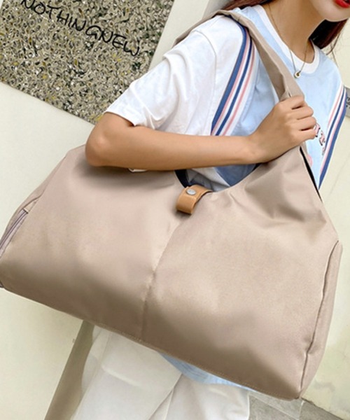 VIBGYOR(ヴィブジョー)の「LESRIRE/ジム フィットネス 旅行 トラベル 大容量 バッグ L9231(ボストンバッグ・レディース・ベージュ/パープル/ネイビー/グレー/ブラック/カーキ/ピンク・FREE)」の10枚目の写真