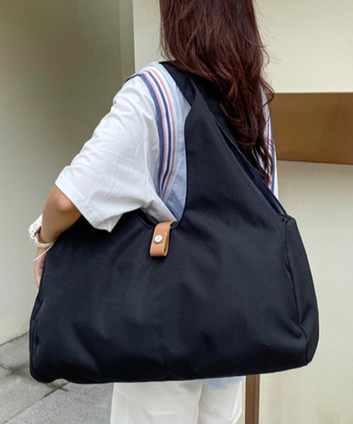 VIBGYOR(ヴィブジョー)の「LESRIRE/ジム フィットネス 旅行 トラベル 大容量 バッグ L9231(ボストンバッグ・レディース・ベージュ/パープル/ネイビー/グレー/ブラック/カーキ/ピンク・FREE)」の12枚目の写真
