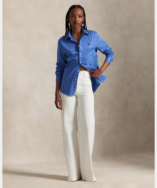 クラシック フィット コットン ツイル シャツ（シャツ/ブラウス