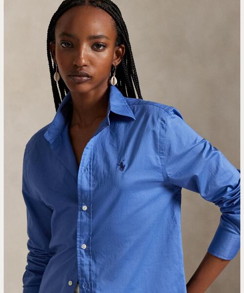 クラシック フィット コットン ツイル シャツ（シャツ/ブラウス