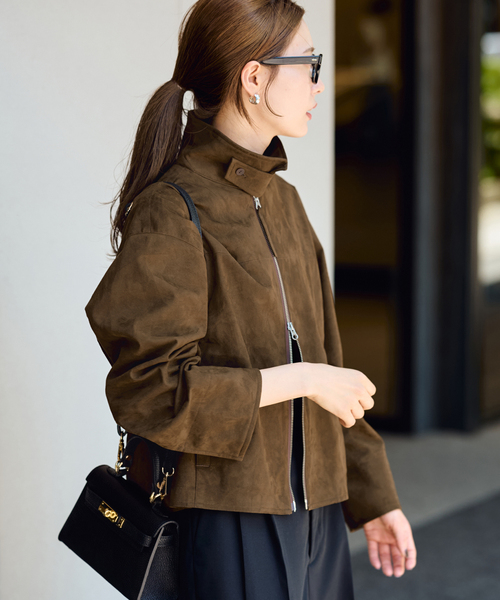 ≪追加≫フェイクスエードブルゾン（その他アウター）｜FRAMeWORK