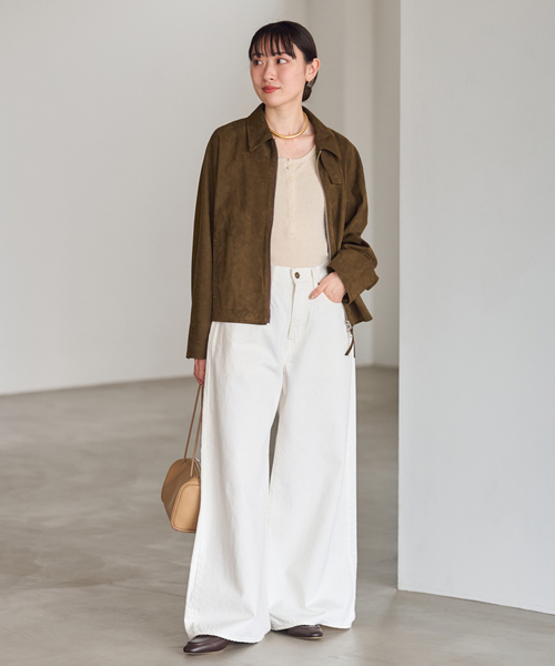 ≪追加≫フェイクスエードブルゾン（その他アウター）｜FRAMeWORK