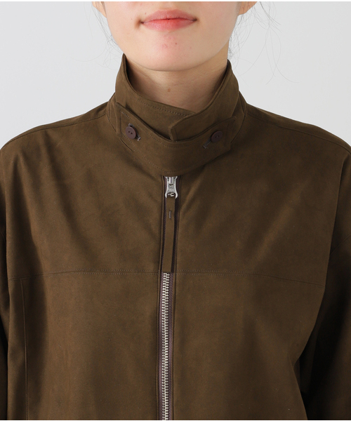 FRAMeWORK（フレームワーク）の「≪追加≫フェイクスエードブルゾン（その他アウター・レディース・ブラウン・FREE）」の14枚目の写真