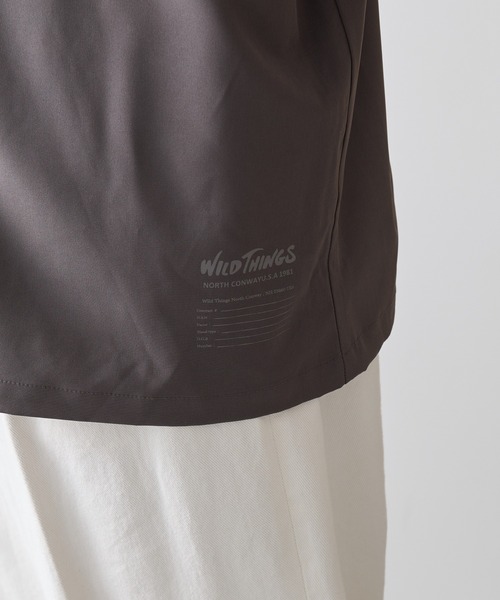 WILD THINGS(ワイルドシングス)の「【WILD THINGS】OPEN COLLAR POCKET SHIRT / WT26041AD(シャツ/ブラウス・メンズ・グレー/ブラック・M/S/XL/L)」の15枚目の写真